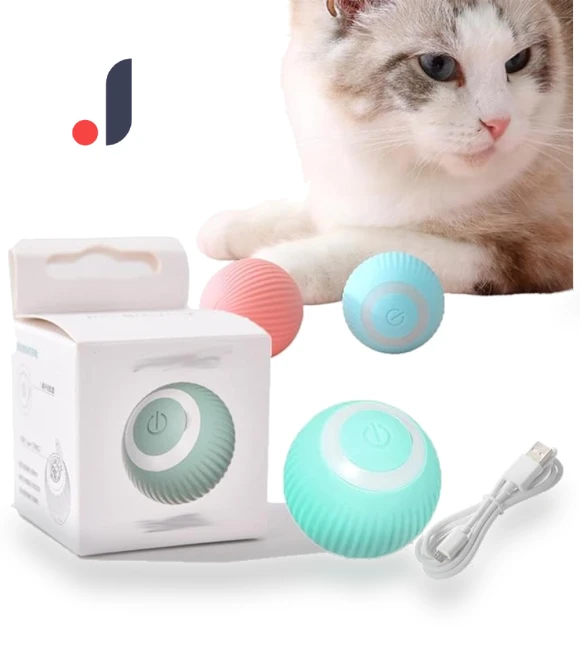 Automatic Rolling Pet Toy — Cat Playthings, Yiran Furniture