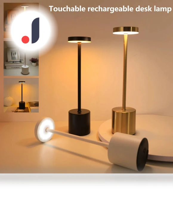 Classic Metal Touch LED Desk Lamp — Desk & Table Lighting, Elberta