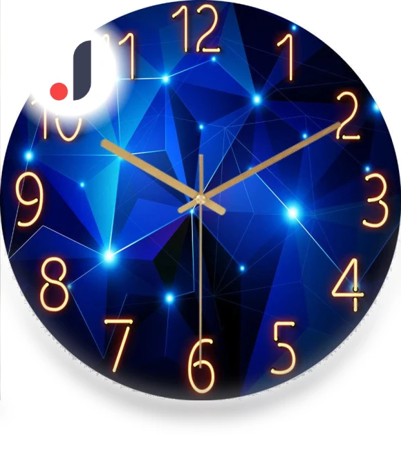 Digital Wall Clock — Wall, Factory Discount Outlet