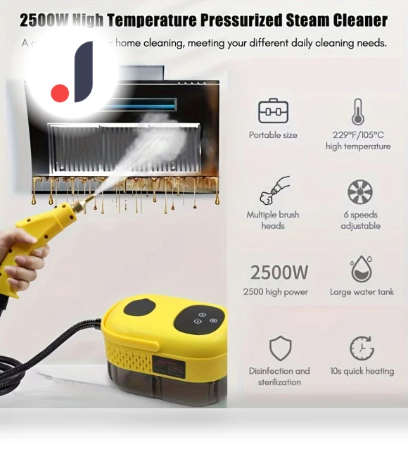High-Temperature Pressure Steam Cleaner with Touch Screen — Garment Steamers, HMC