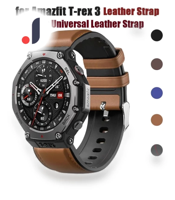 Leather Silicone Watch Strap — Bands, HOBBIT-3C Accessories