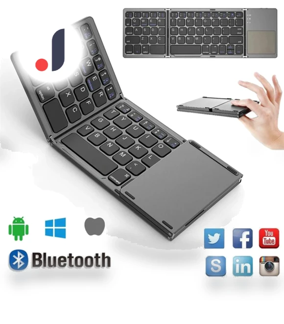 Mini Foldable Bluetooth Keyboard — Keyboards, Razzle