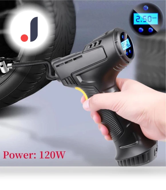 Multifunctional Car Tire Pump and Pressure Monitor — Fuel Pressure, CoCo Xili