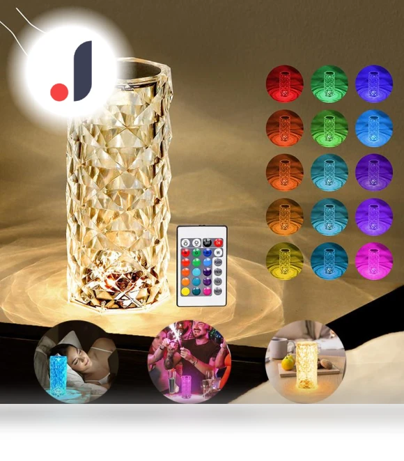 Projection Bedside Lamp — Desk & Table Lighting, Refreshing Home