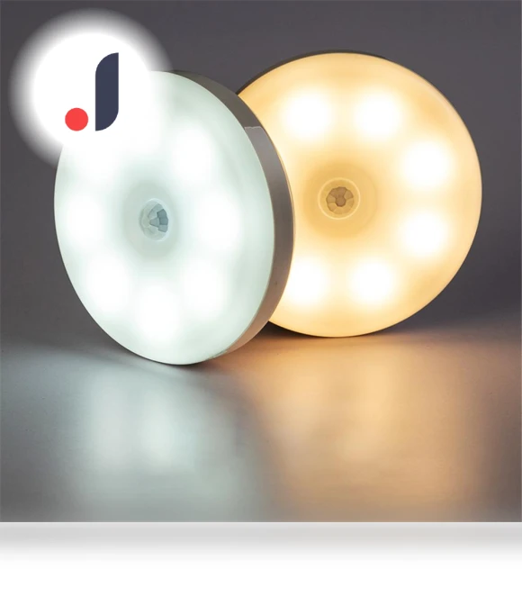 Rechargeable Two-Tone Night Light with Smart Motion Sensor — Night Lights, DC-Home-2