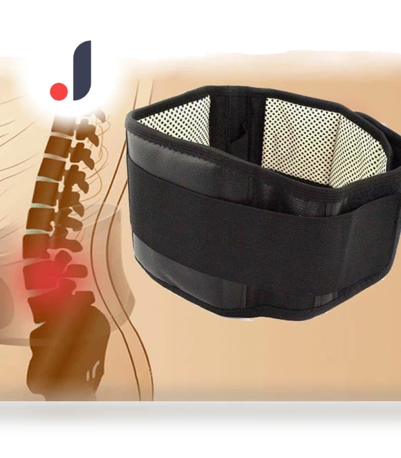 Self-heating Adjustable Belt with Tourmaline and Magnetic Therapy — Back Braces, VITA Dogdog Smartwear