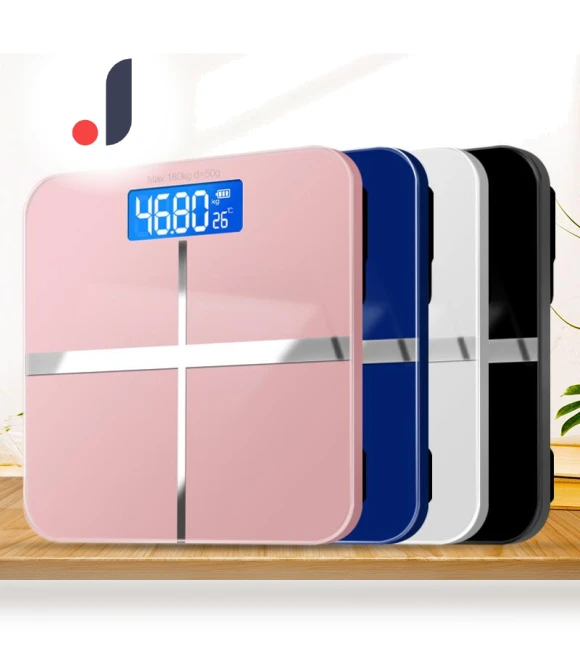 Smart Bathroom Scale with LED Display — Weight Management Tools, Refreshing Home