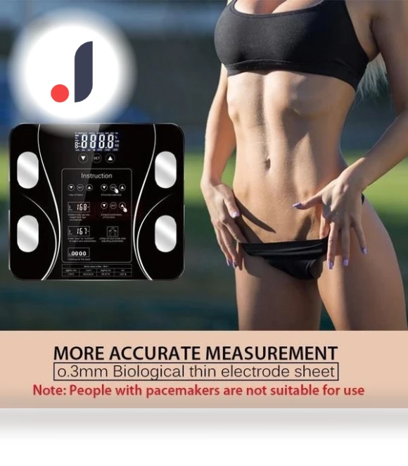 Smart Body Fat Scale — Body Composition Analysis, TOP MALL-004