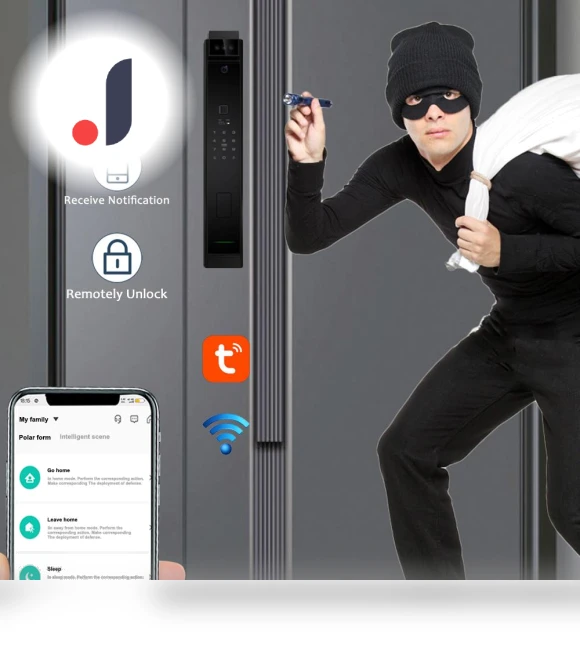 Smart Lock with Camera — Smart Home Security, Toys Arts