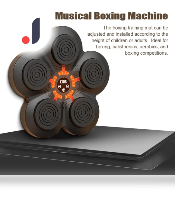 Smart Musical Boxing Trainer with Gloves — Boxing Training Gear, TOMTOP JMS
