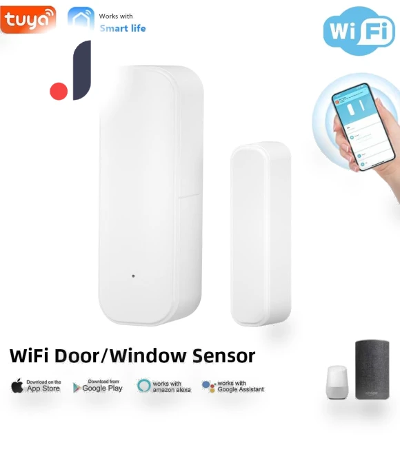 Wi-Fi Door Sensor — Smart Home Security, Refreshing Home