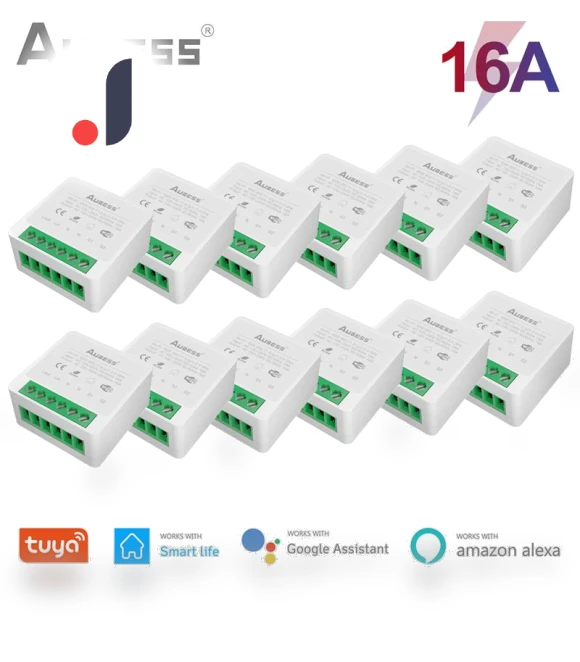 2-сторонний DIY Wi-Fi умный переключатель 16А релейный модуль — Smart Home Modules, AUBESS