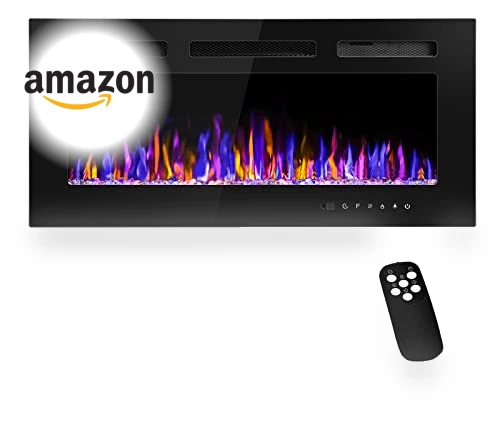Electric Fireplace Wall Mounted and Recessed — Electric Heating Solutions, BETELNUT