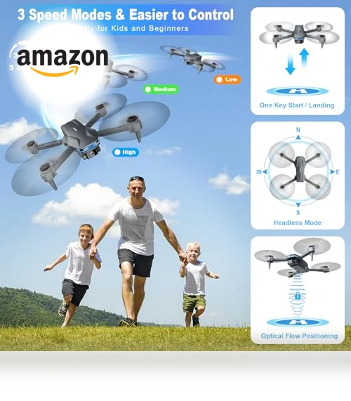 Foldable Drone with Camera — Drones, Velcase