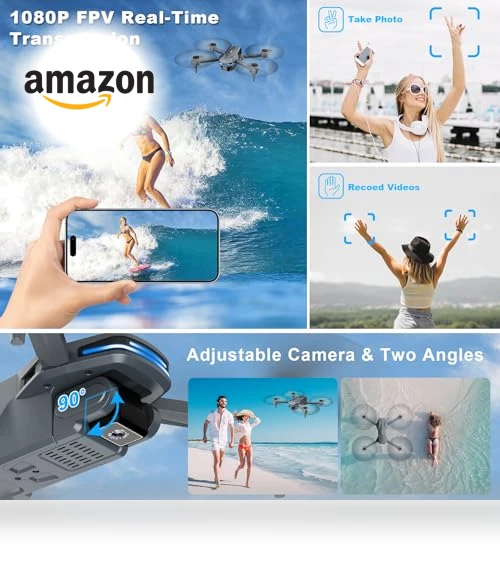 Foldable Drone with Camera — Drones, Velcase