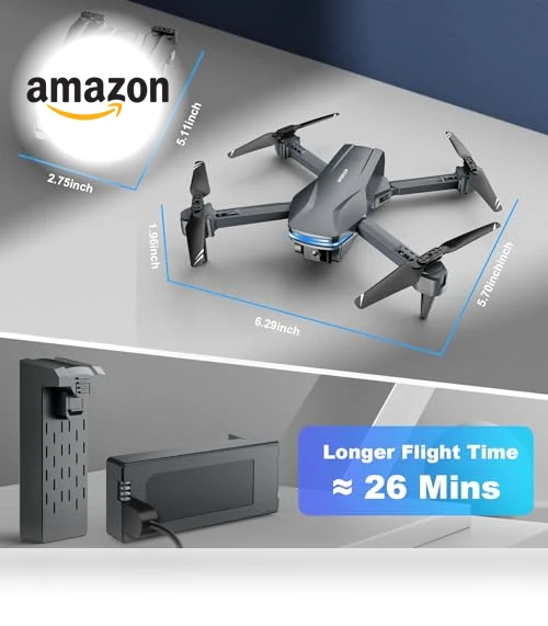 Foldable Drone with Camera — Drones, Velcase