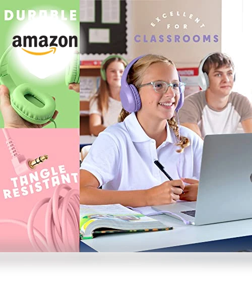 Kids Headphones Bulk Set — In-Ear Headphones, Sonitum