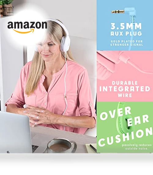 Kids Headphones Bulk Set — In-Ear Headphones, Sonitum