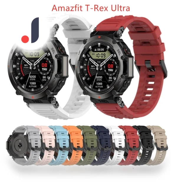 Silicone Strap for Smart Watch — Smartwatch Straps, bushoukeji01