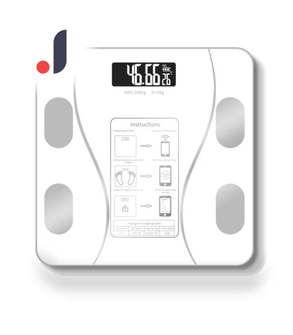 Smart Wireless Digital Bathroom Scale — Weight Management Tools, Factory Discount Outlet