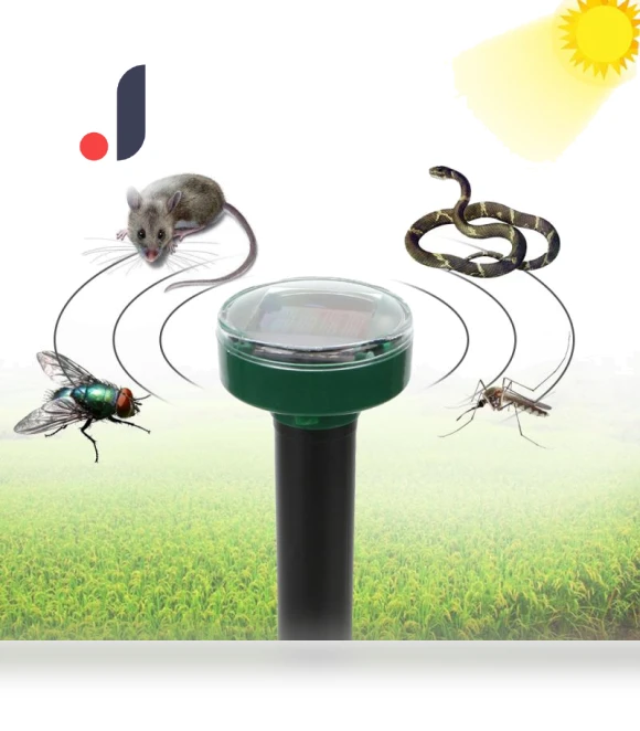 Ultrasonic Solar Animal Repeller — Repellents, VITA Dogdog Smartwear