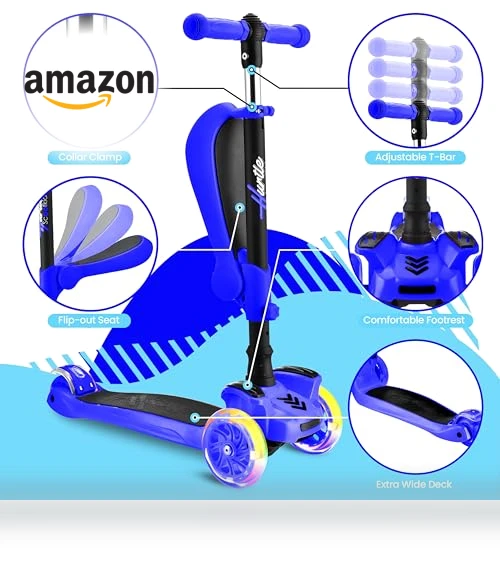 3-Wheeled Scooter for Kids — Electric Vehicles, Hurtle