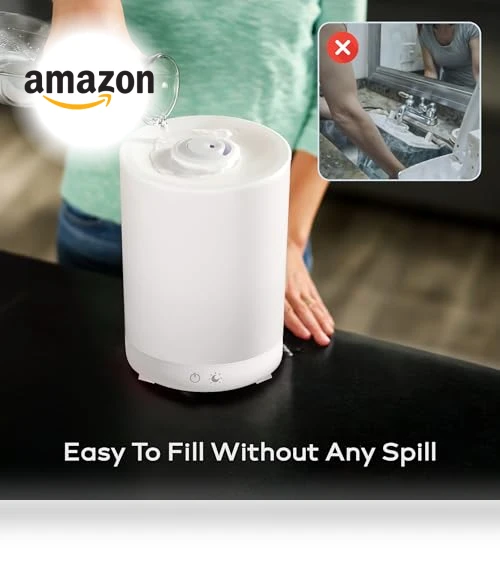 Color Changing Air Humidifier — Air Moisturizers, Bell+Howell