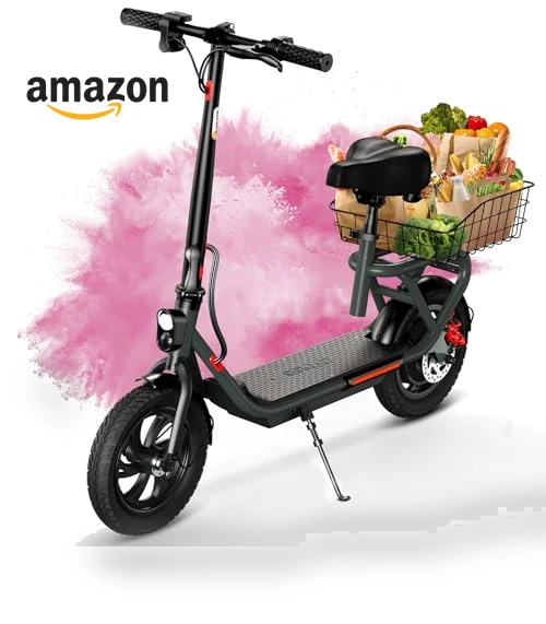 Electric Scooter with Seat — Push Scooters, SISIGAD