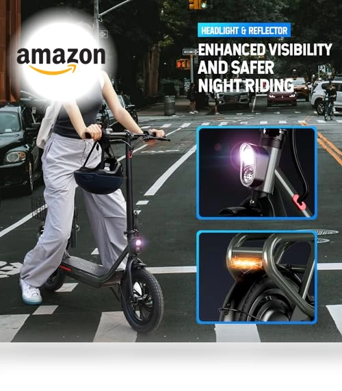Electric Scooter with Seat — Push Scooters, SISIGAD