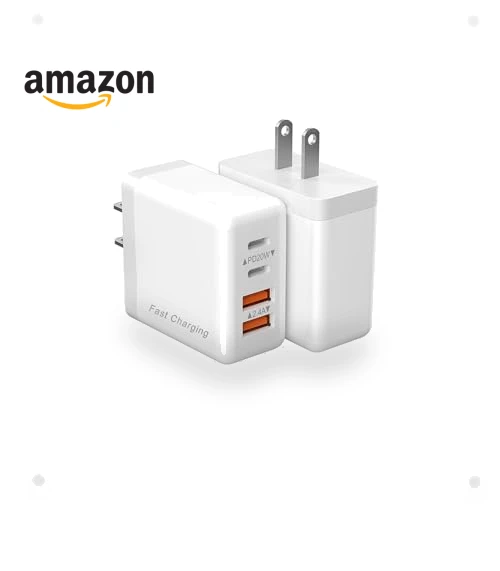 Fast Charging Wall Plug with 4 Ports — Chargers, Shenzhen Xingda Tong wire and cable Co.,LTD