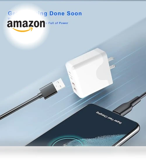 Fast Charging Wall Plug with 4 Ports — Chargers, Shenzhen Xingda Tong wire and cable Co.,LTD