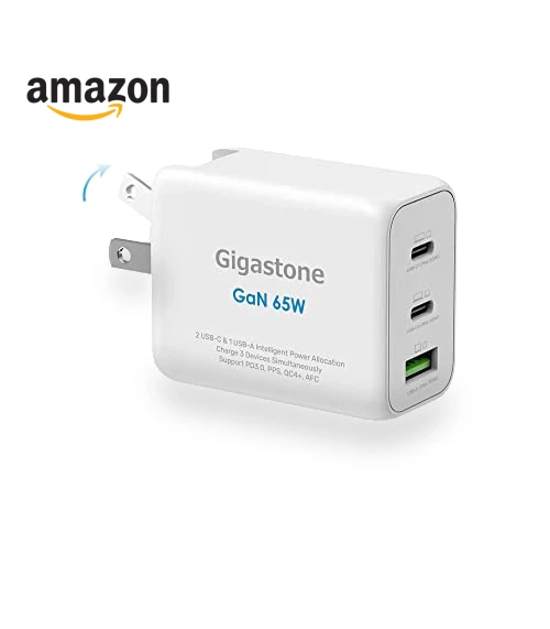 65W USB C GaN Charger — Chargers, Gigastone