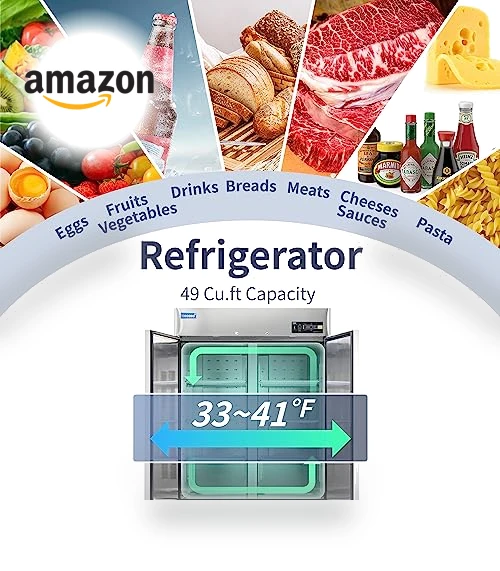 Commercial Refrigerator Reach-in — Mini Fridges, ICECASA