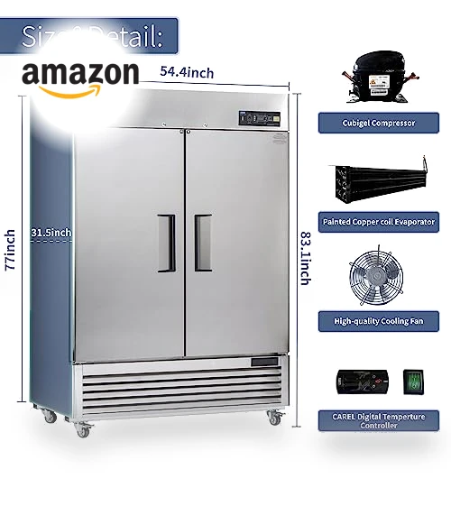 Commercial Refrigerator Reach-in — Mini Fridges, ICECASA