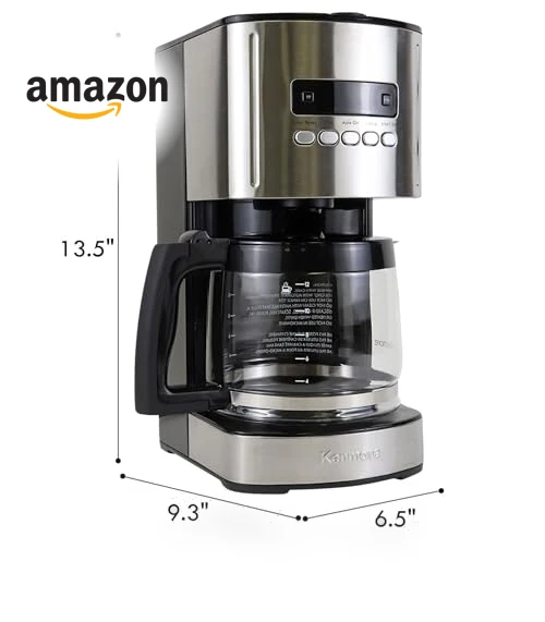 Drip Coffee Maker - 12 Cup Programmable Cafe Machine — Coffee Makers, Kenmore