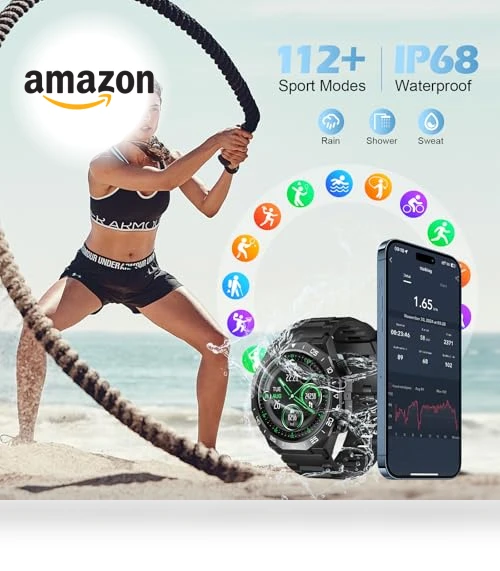 Fitness Tracker Smartwatch — Smartwatches, HOFIA