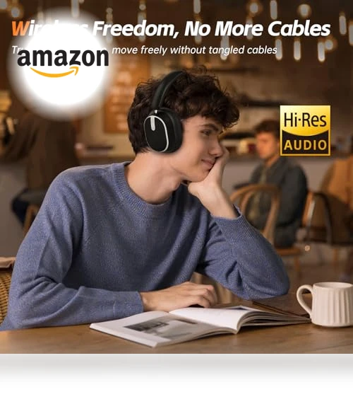 Hybrid Active Noise Cancelling Headphones — Over-Ear Headphones, Sisism