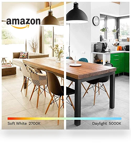LED Light Bulbs 60 Watt Equivalent, Soft White — LED, Amazon Basics