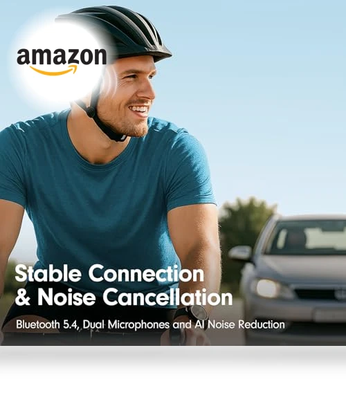 Open Ear Bluetooth Headphones — In-Ear Headphones, Qyzue