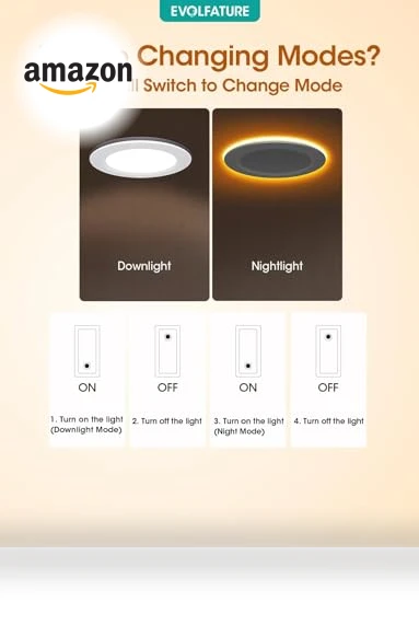 Recessed Lighting with Night Light — Recessed Lighting, EVOLFATURE