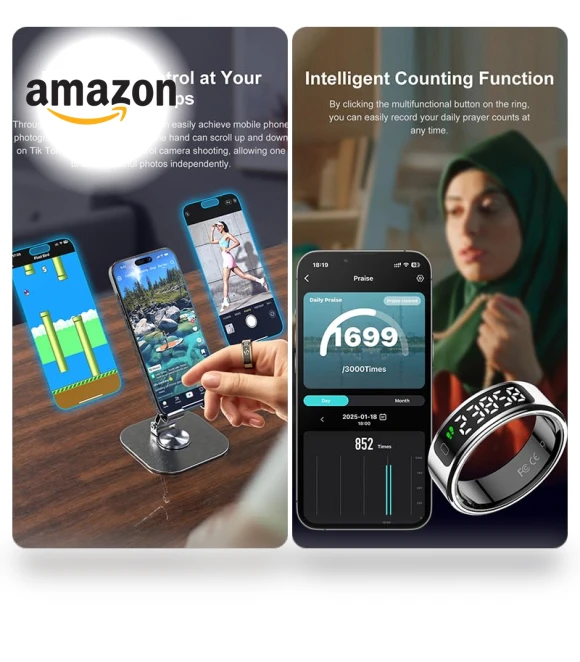 Smart Ring Health Tracker — Smart Rings, Telezim