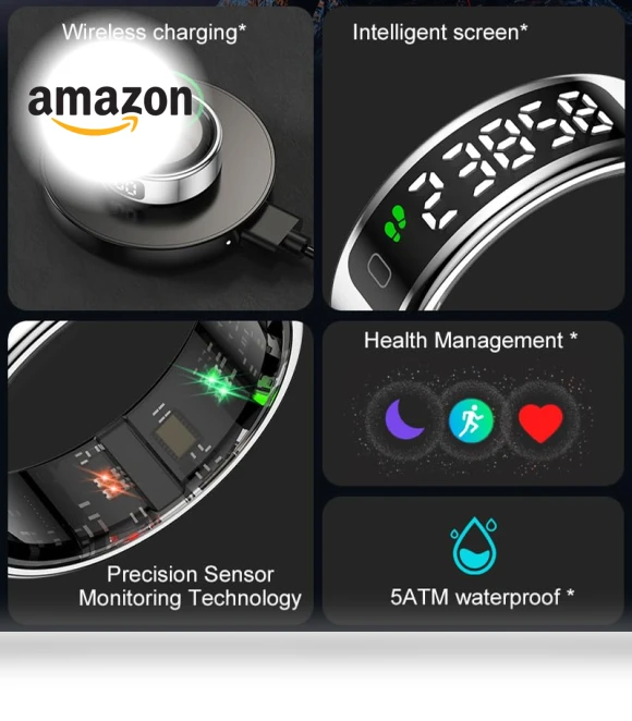 Smart Ring Health Tracker — Smart Rings, Telezim