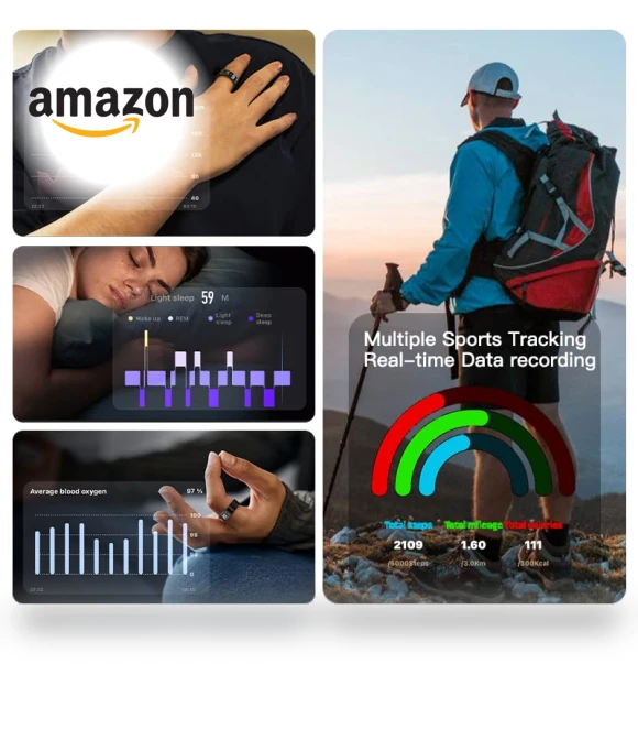Smart Ring Health Tracker — Smart Rings, Telezim