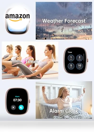Smart Watch with Fitness Tracker — Smartwatches, HUAKUA