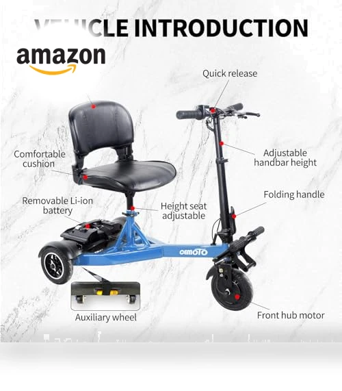 3 Wheel Mobility Scooter — Push Scooters, CEMOTO