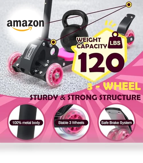 3 Wheel Scooter for Kids — Electric Vehicles, ETICSIPA