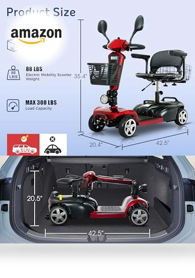 4 Wheel Mobility Scooter — Mobility Scooters, MIHAYO