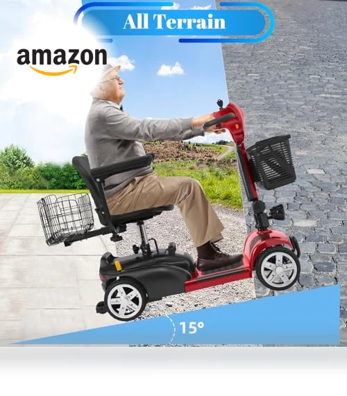4 Wheels Mobility Scooter — Mobility Scooters, Ecomobi