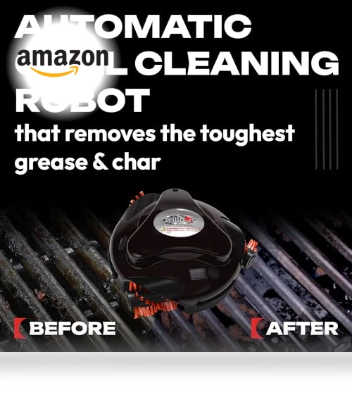Automatic Grill Cleaning Robot — Combination Brushes & Scrapers, Grillbot