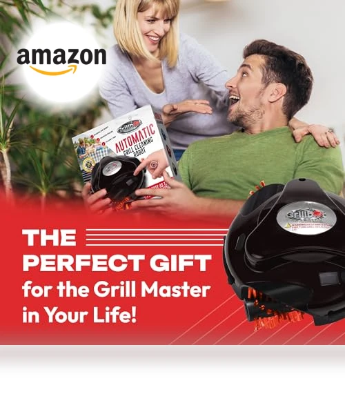 Automatic Grill Cleaning Robot — Combination Brushes & Scrapers, Grillbot